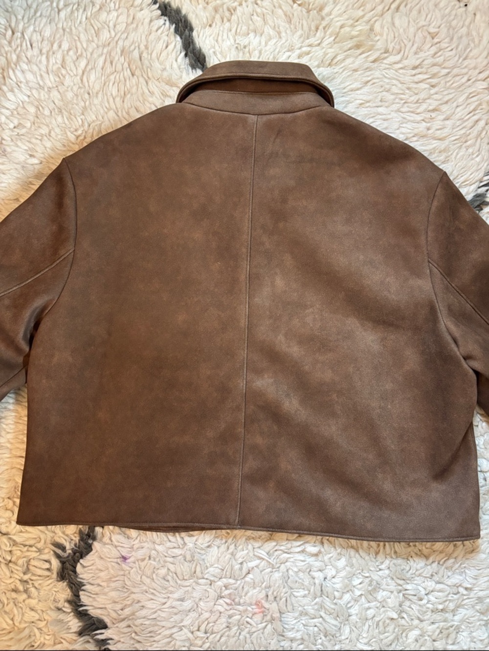 Zara Brown Button-Front Jacket - Picture 15 of 17